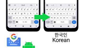 How to make your keyboard korean on android