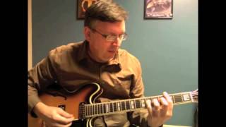 Video thumbnail of "Tenderly - Jazz Guitar Chord Melody"