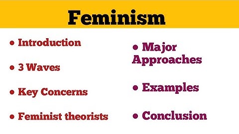 Feminism in literary theory|| introduction, 3 waves, theorists, example, key concerns 