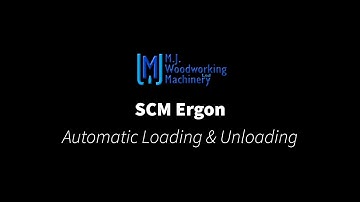 SCM Ergon with Fully Automatic Loading and Unloading - MJ Woodworking Machinery Ltd