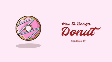 How To Design Donut With CorelDraw X8 [Real Speed]