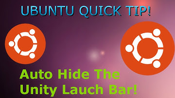 Ubuntu Quick Tip : How To Auto Hide The Unity Launcher! - Realy Easy! [ubuntu 13.10,13.04,12.04]