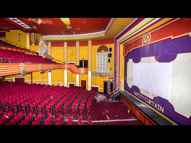 Exploring An Abandoned Theatre Untouched 1930s Time Capsule You
