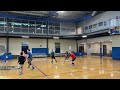 summer league bracket - match 1 set 1 pt 1
