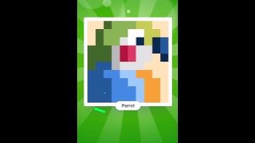 #015 Parrot [10x10] - Nonograms solver with music