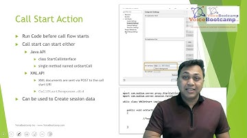 VoiceBootcamp - Cisco CVP Java Class - Call Start Action and Call End Action