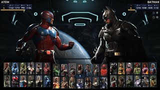 INJUSTICE 2 ATOM VS BATMAN (FIGHT)