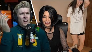 Ludwig's Reaction to Fuslie Teaching Valkyrae the LUDDY