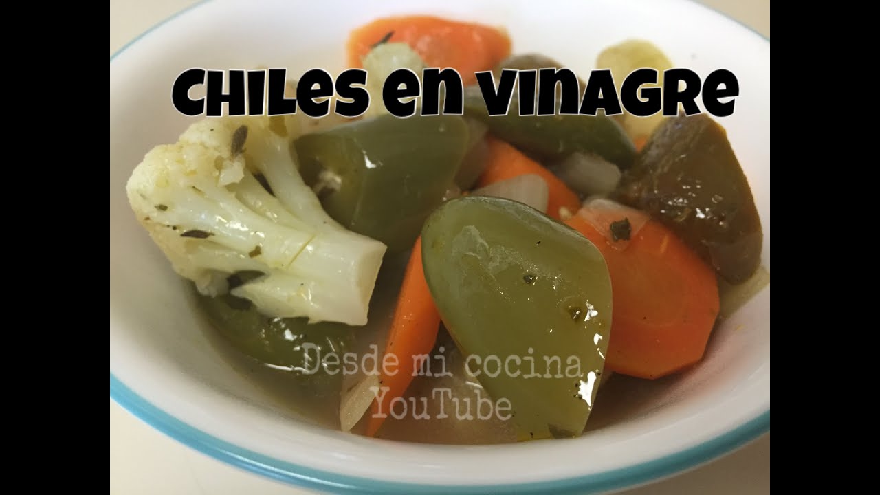 Jalapeños en vinagre