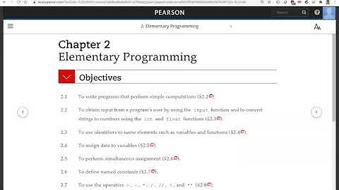 Daniel Liang Python Section 2.2