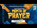 Month of prayer  morning session  13042024