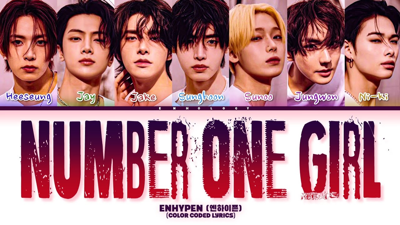 [AI COVER] How Would ENHYPEN Sing "Number One Girl" By Cover of Jungsu | Color Coded Lyrics 