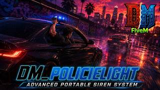 Fivem Script | Police Light System | ESX, QBcore | DMscript