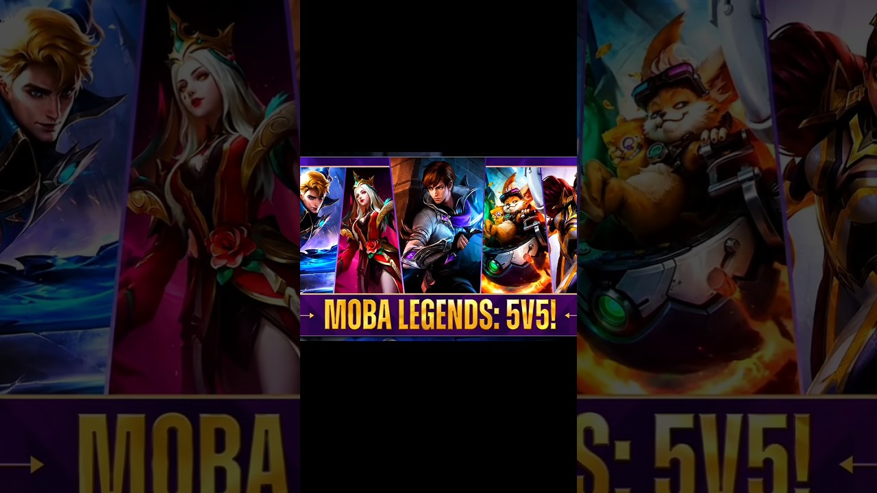 Three Legends in MOBA Legends @TotalGaming093 @RaiStar @GyanGaming #mobalegends5v5