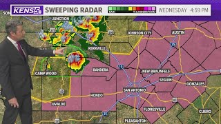 Severe Thunderstorm Watch in effect for Bexar County this evening