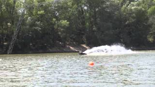 Wakeboard raley crash