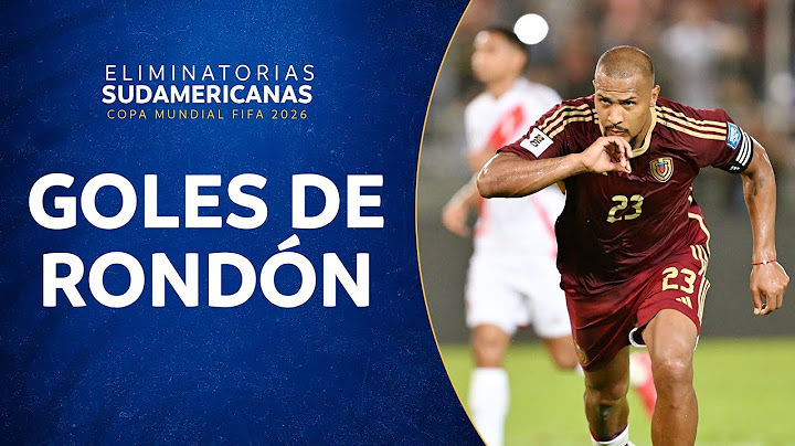 TODOS LOS GOLES DE SALOMON RONDÓN | ELIMINATORIAS SUDAMERICANAS 2026