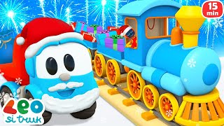Pohon Natal untuk Leo si Truk | Rayakan Tahun Baru dengan Kendaraan untuk Anak | Kartun untuk Bayi