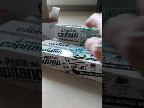 Распаковка посылки с пастой del Capitano. Обьем-75мл