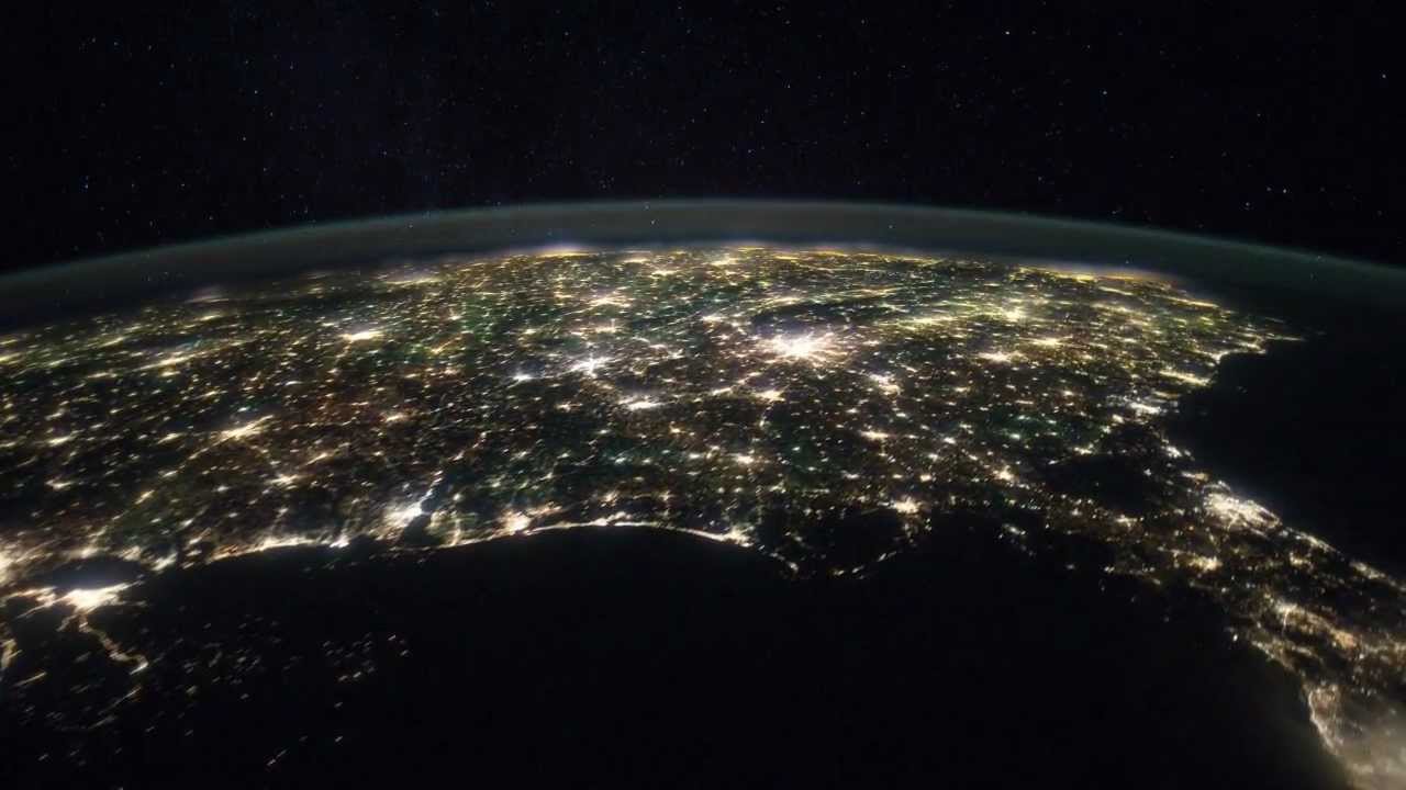 ISS Flies Over Southeastern US (2012.01.29) [720p]