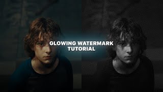 Luma Matte Watermark After Effects