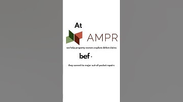 Stop Paying for Repairs Caused by Construction Defects—AMPR Consulting Can Help!