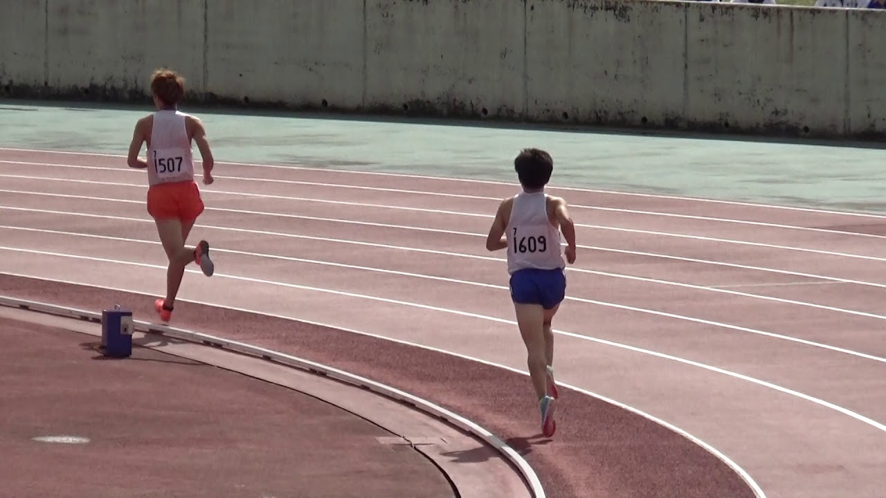 18中国四国学生陸上競技選手権大会 男子1500m4組 Youtube