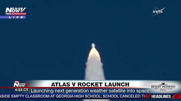 BLAST OFF: NASA Launches Atlas V Rocket (FNN)