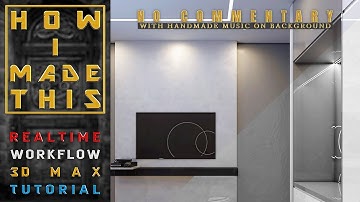 Interior design in 3D Max | Modeling, lightning, texturing Rendering | [Part 7/10]