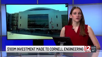 Cornell receives $100 Million investment for Engineering program