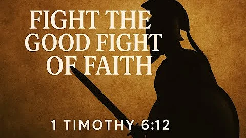Fight the Good Fight of Faith – 1 Timothy 6:12 | Powerful Christian Devotional