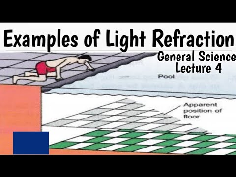 æg Koncentration Troubled Examples of Light Refraction in daily life | How is light refraction used  in everyday? | Lecture 4 - YouTube