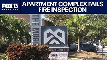 Fire code violations force Florida residents out of apartment complex