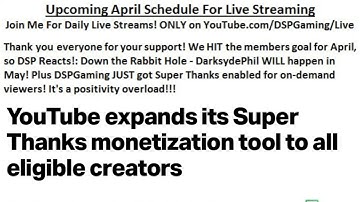 DSP Cries It- Super Thanks Is Here For The Piggie!