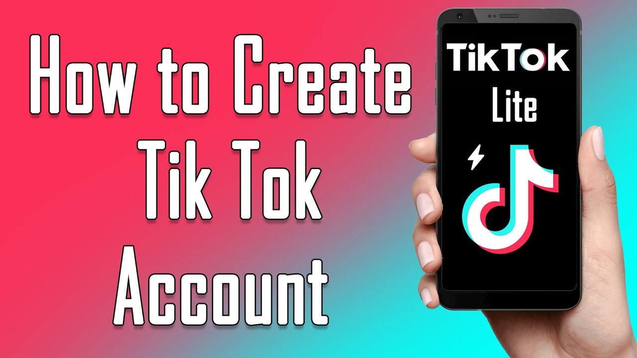 Create A TikTok Lite Account 2021, TikTok Lite App Account Registration  Help