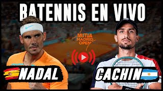 Rafael Nadal vs Pedro Cachin  Masters 1000 de Madrid  Reacción en vivo