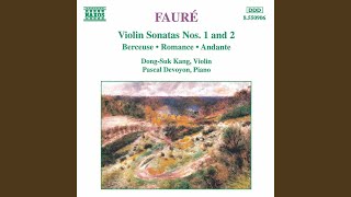 Violin Sonata No. 1 in A Major, Op. 13: I. Allegro molto
