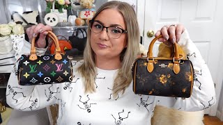 видео: Coach Mini Rowan | Louis Vuitton Speedy HL | Сравнение картинка: Coach Mini Rowan | Louis Vuitton Speedy HL | Сравнение