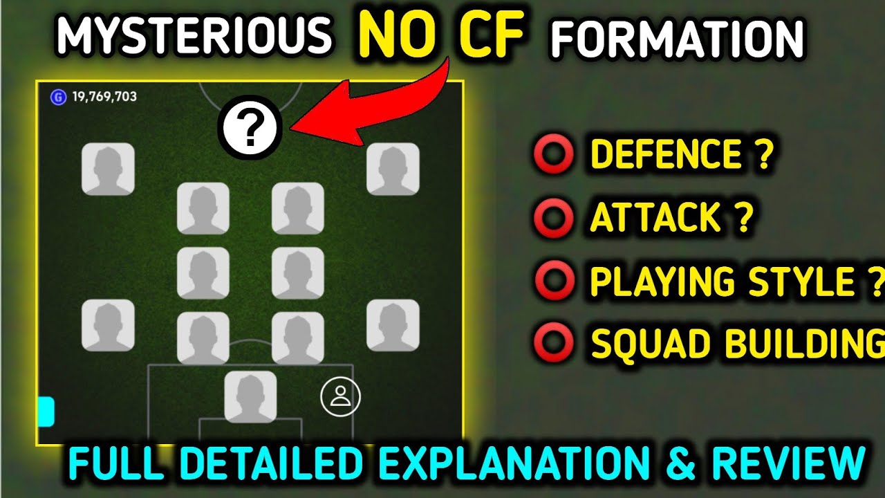 Mysterious No CF Formation In Efootball How To Use Review Best mysterious-no-cf-formation-in-efootball-how-to-use-review-best