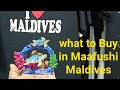 What to buy in Maldives l Souvenir Shop Tour l Maafushi Island | Shopping | Maldives Haul