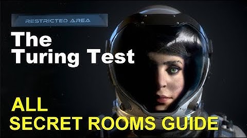 The Turing Test - All Restricted Area Rooms Guide