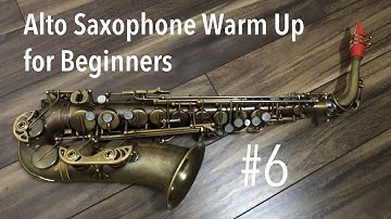 Alto Saxophone Warm Up for Beginners #6 - Low C#, Middle C#, Side F#, Side C