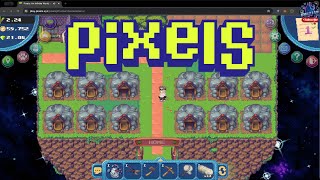 Daily PIXELS chapter 2 routine #02 $Pixels #pixels #playtoearn #pixelsgameplay