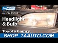 How to Replace Headlight 1995-96 Toyota Camry