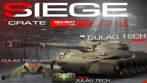Call of Duty Mobile Siege Create Epic Tank Gulag Tech and Jet Wing suit Gulag tech cod mobile medic