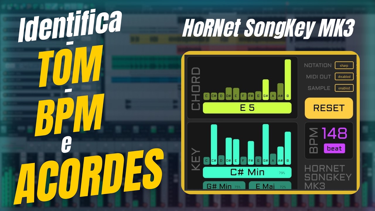 HoRNet SongKey MK3   O MELHOR PLUGIN PARA  MÚSICOS INICIANTES NO REAPER