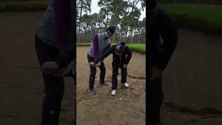 Battling the winter conditions to improve our bunker play!