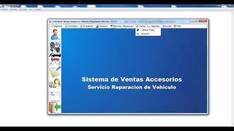 Sistema de Ventas de Repuestos Automoviles Visual C #