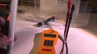 Radiation levels of an excited Phanotron tube @TheOldScientist