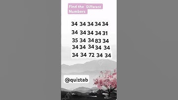 ODD NUMBER PUZZLE CHALLENGE CAN U SOLVE THIS? #shorts #quiz #evennumber #wholenumber #odd #quizzing